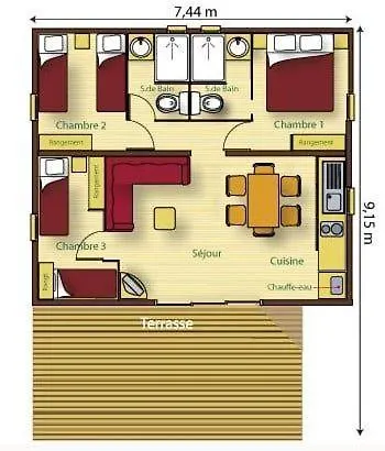 Chalet Les Du Brusquand
